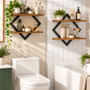 2 Tier Wall Shelf 7