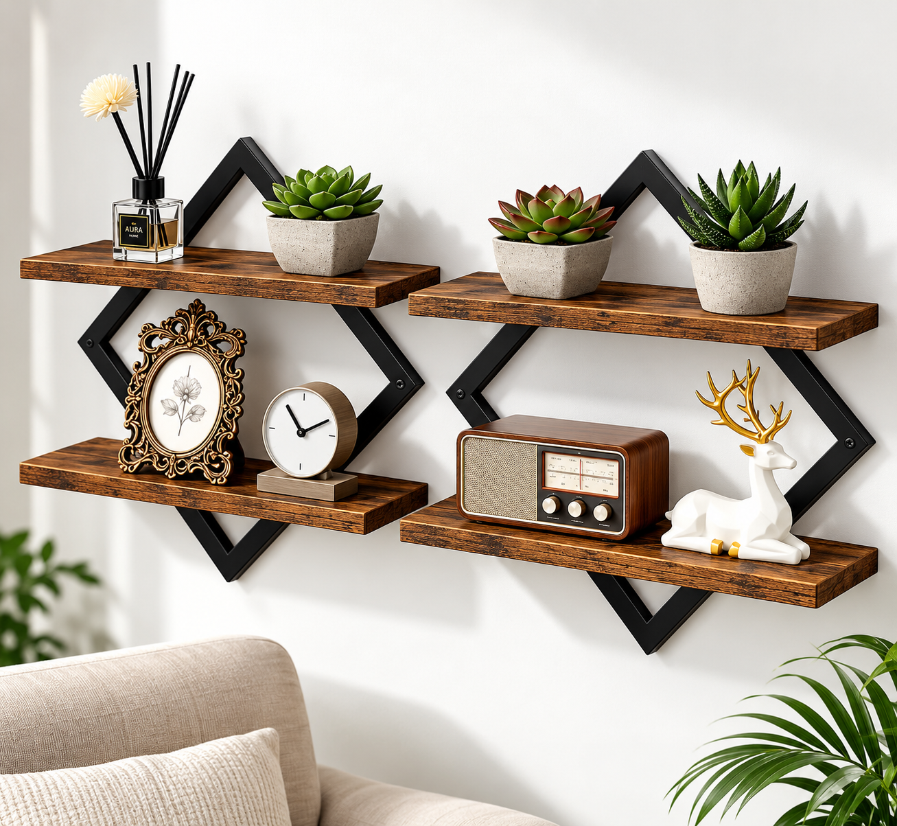 2 Tier Wall Shelf 2 Tier Wall Shelf