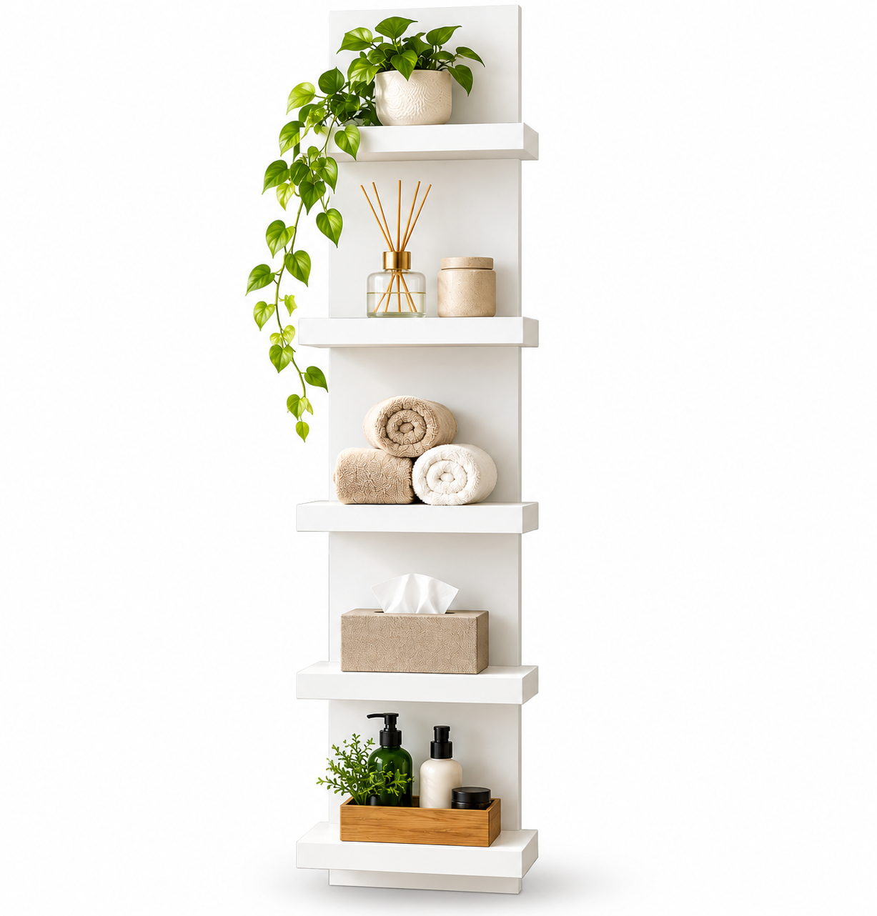 5 Tier Wall Shelf 5 Tier Wall Shelf