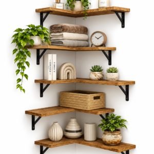 Corner Floating Shelves