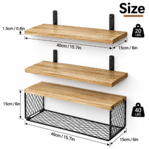 Farmhouse Bathroom Shelves 2