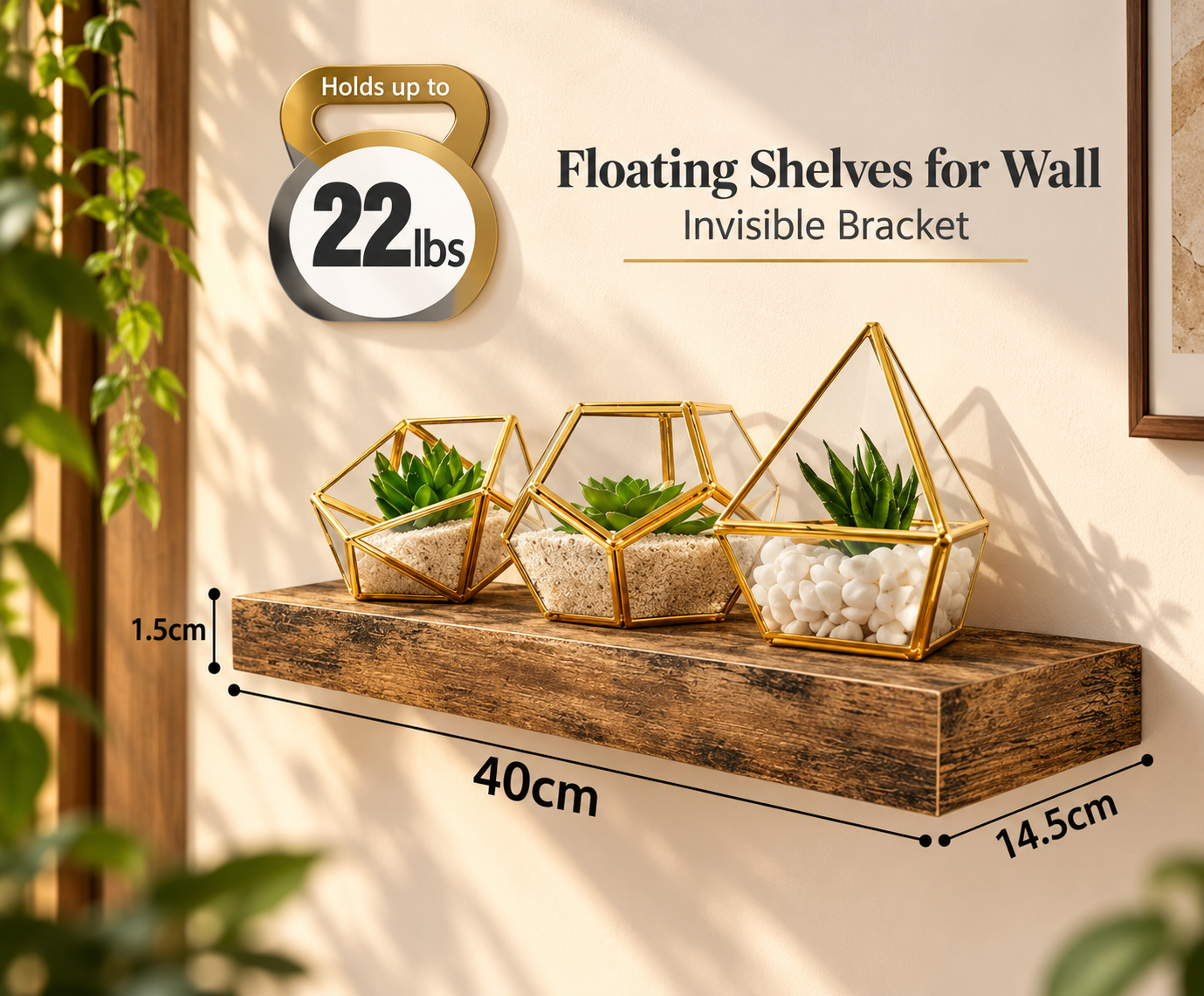 Farmhouse Floating Shelves 1