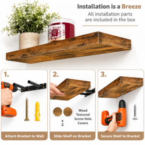 Farmhouse Floating Shelves 7