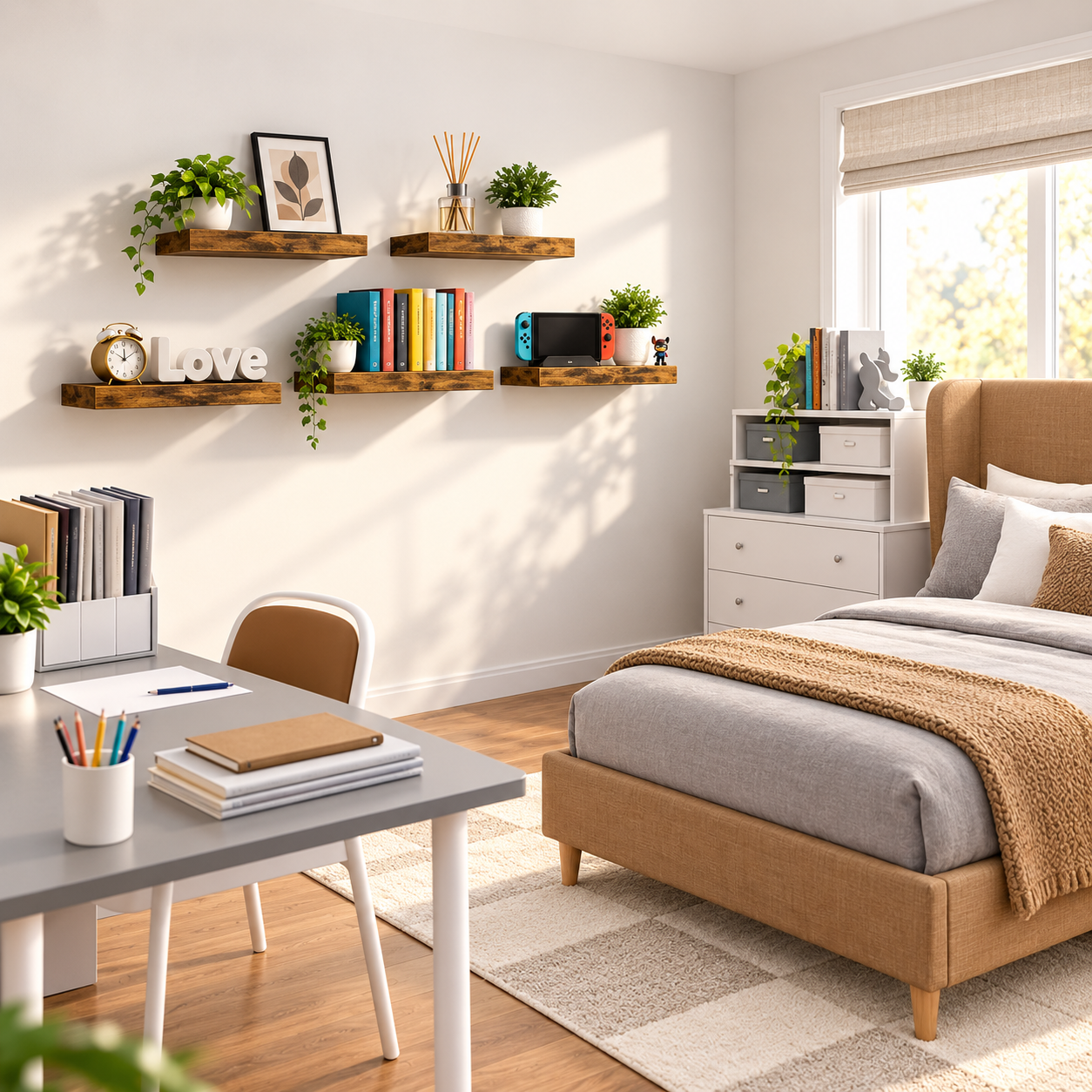 Farmhouse Floating Shelves 9