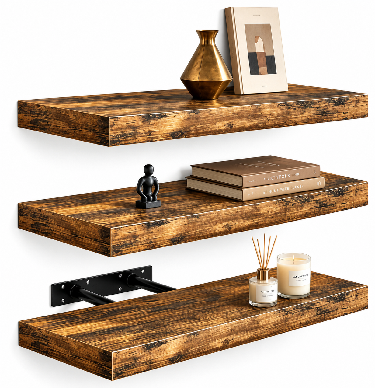 Farmhouse Floating Shelves Farmhouse Floating Shelves