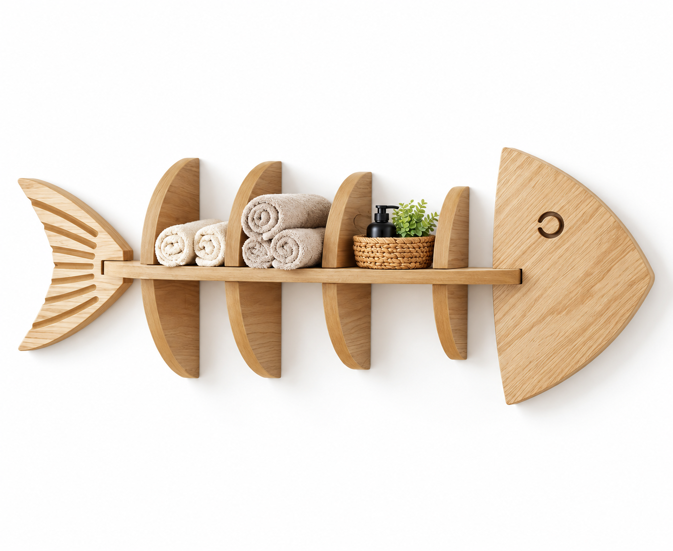Fishbone Wall Shelf 1