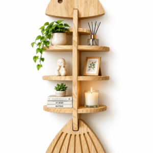 Fishbone Wall Shelf