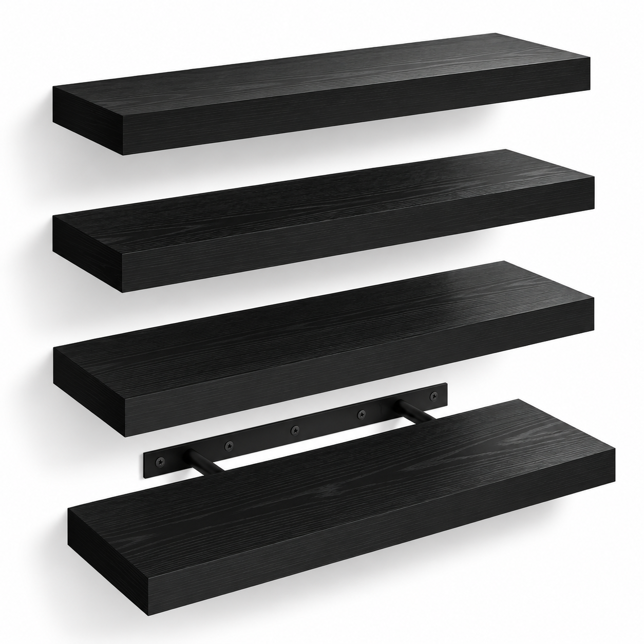 Floating Shelves With Invisible Brackets 3 Floating Shelves With Invisible Brackets 3