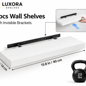 Floating Shelves With Invisible Brackets 9