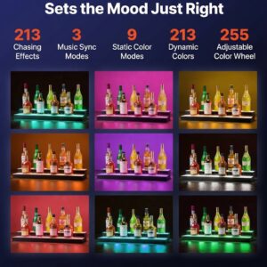 LED Bar Shelf With Remote 2