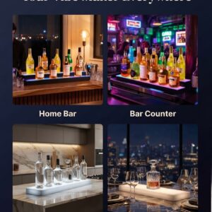 LED Bar Shelf With Remote 8