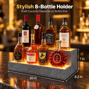 LED Liquor Bottle Display Shelf 3