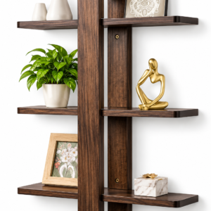 Mid Century Modern Floating Shelves
