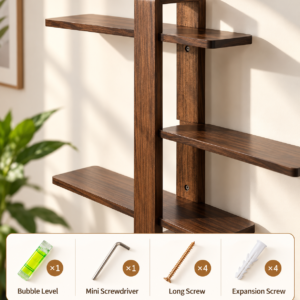 Mid Century Modern Floating Shelves 5