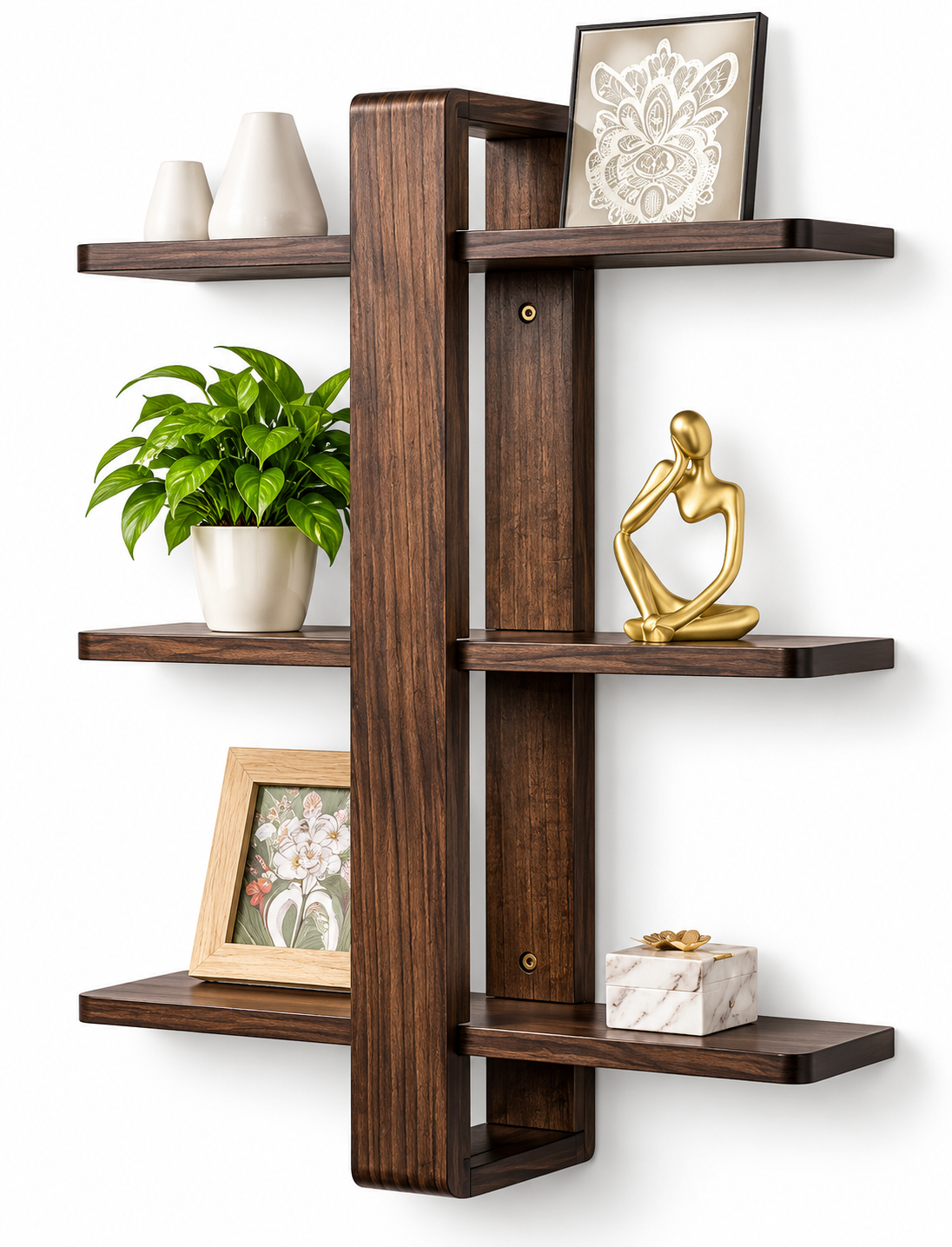 Mid Century Modern Floating Shelves Mid Century Modern Floating Shelves
