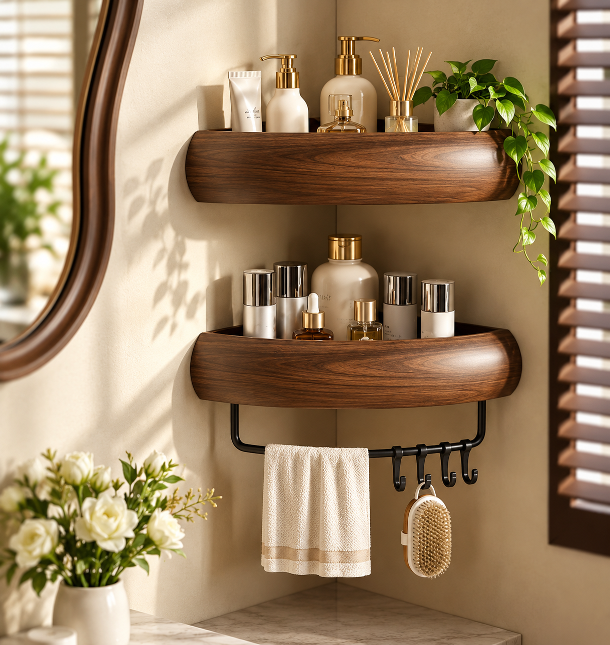 No Drill Wall Shelf 2 No Drill Wall Shelf 3