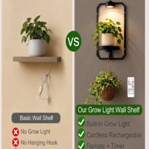 Plant Shelf With Grow Light 5