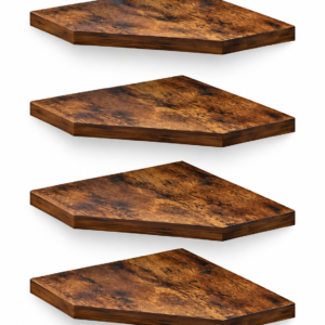 Rustic Corner Shelves