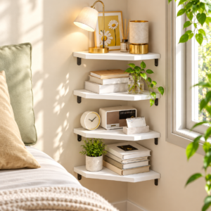 Rustic Corner Shelves 9