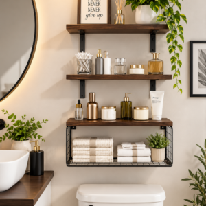 Toilet Paper Storage Shelf 2