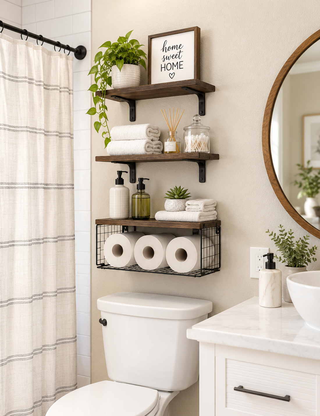 Toilet Paper Storage Shelf 4 Toilet Paper Storage Shelf 4