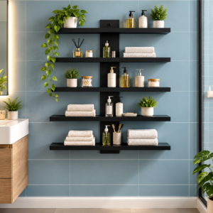 Wall Mounted Display Shelf 10