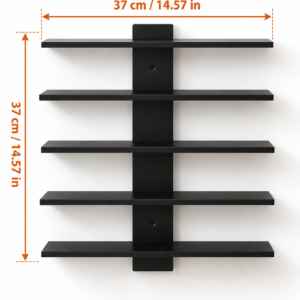 Wall Mounted Display Shelf 5
