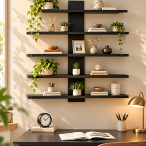 Wall Mounted Display Shelf 6