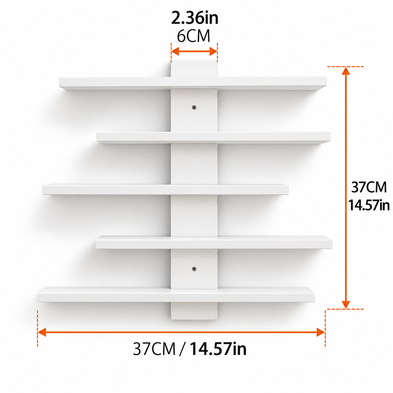 Wall Mounted Display Shelf 8