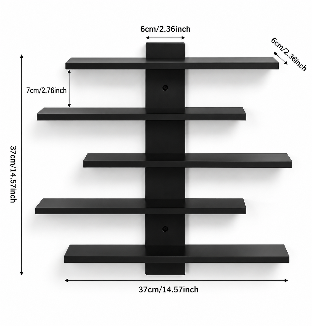 Wall Mounted Display Shelf 9 Wall Mounted Display Shelf 9