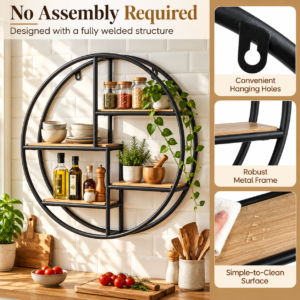 Wall Mounted Wine Rack 4
