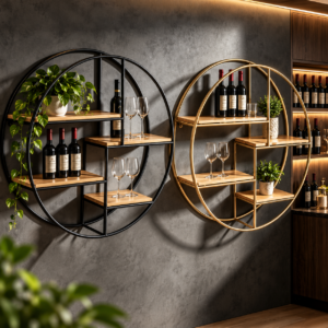 Wall Mounted Wine Rack 7