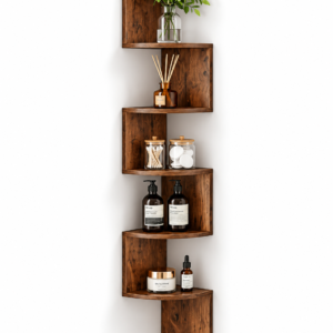 Wooden Corner Shelf