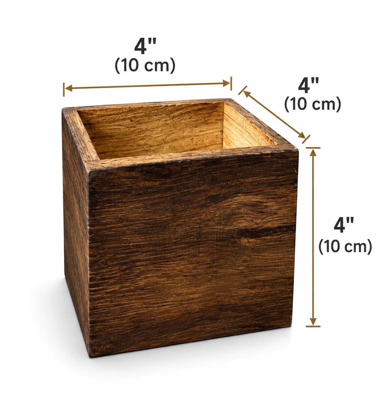 Wooden Wall Planter Shelf 2