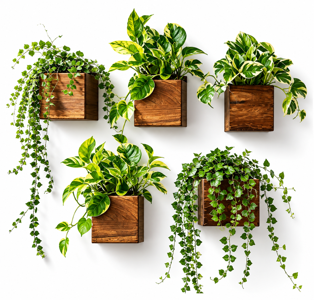 Wooden Wall Planter Shelf Wooden Wall Planter Shelf